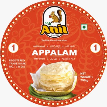 999 Appalam 100gm / Papad
