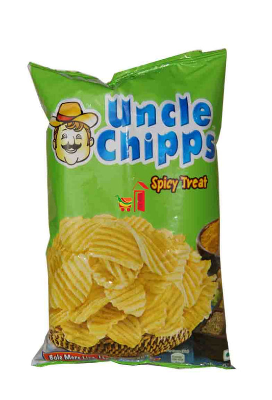Uncle Chips Spicy Treat potato chips 55gm