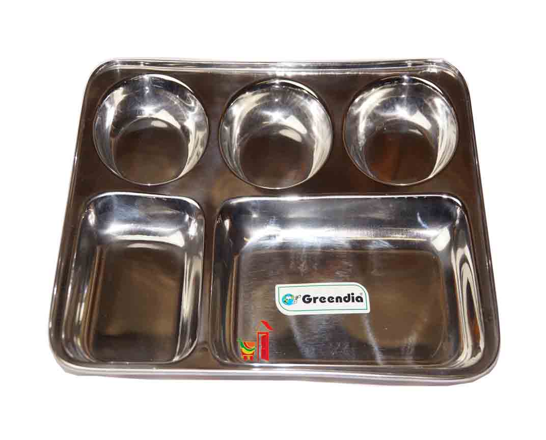 Thali Plate 5 Pits