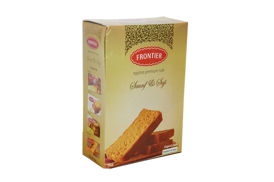 Frontier Eggless premium Rusk 1Kg