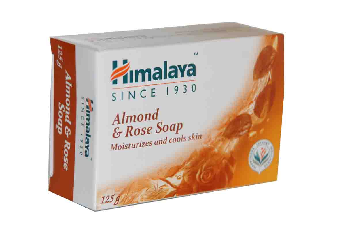 Himalaya Almond & Rose Soap 125gm