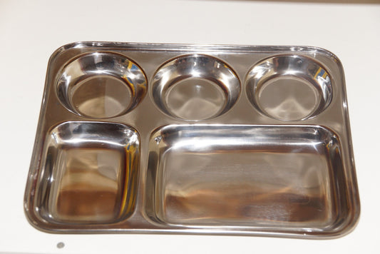 Thali Plate 5 Pits