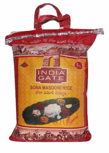 India gate sonamasoori  Rice 5 kg