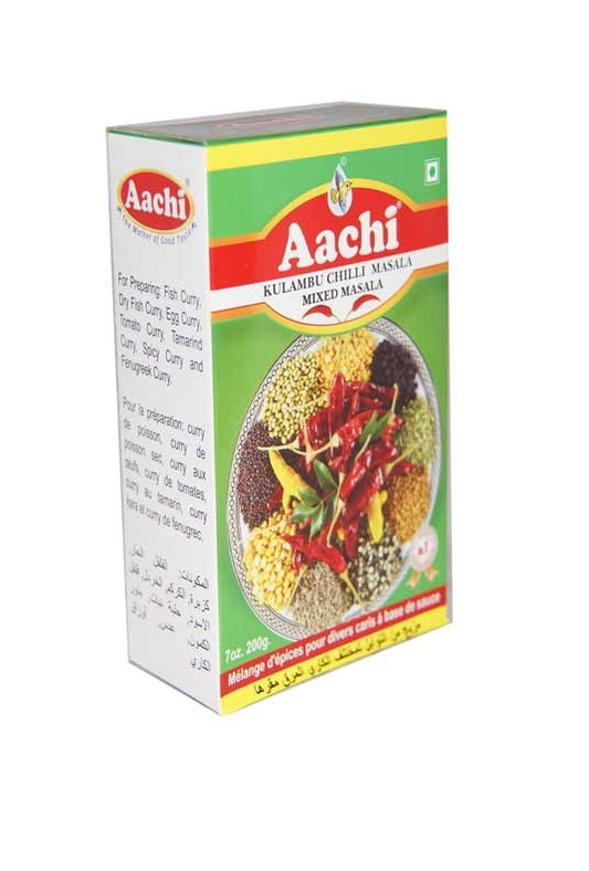 AACHI Kulambu Chilli Masala powder 160gm