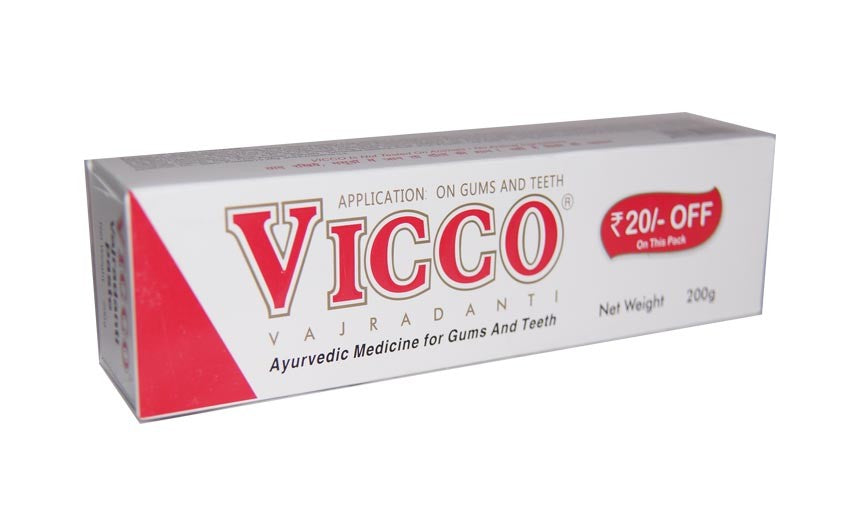 Vicco vajradanti ayurvedic tooth paste 200g