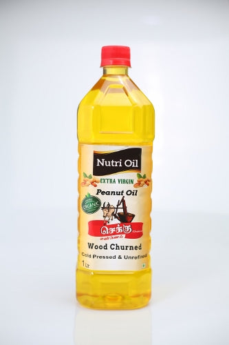 Nutri Cold Pressed Organic Peanut Oil 1 Lit